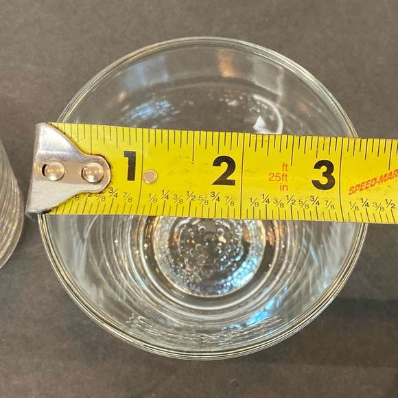 𝅺SET of 2 Crown Royal Whiskey Lowball Glass Tumblers Embossed - Picture 5 of 6